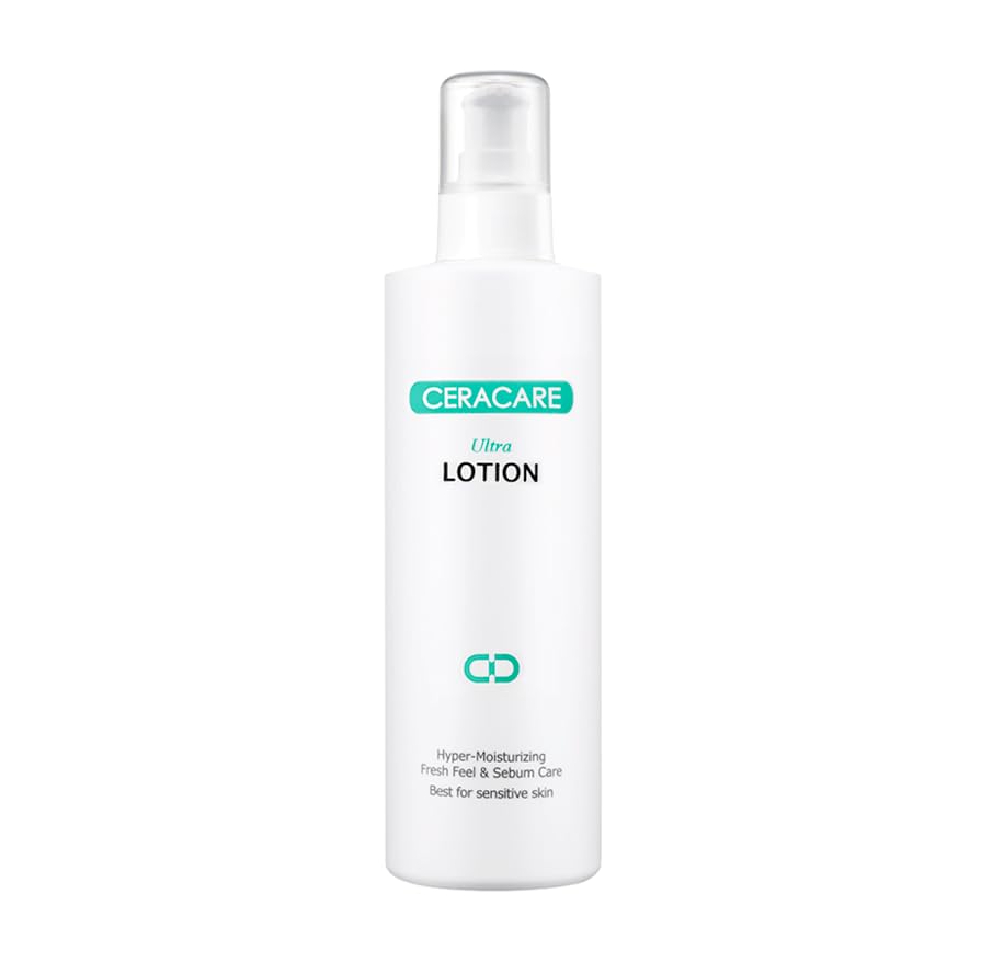 Ceracrare Ultra Hyper Moisturizing for Sensitive Skin (Ultra Lotion)hyaluronic acid + patented ceramide H30S + anthicin
