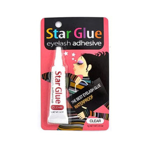 Star Glue Waterproof Eyelash Adhesive /Glue Eyelash Glue Clear /  Made in Korea- K beauty- (Copy)