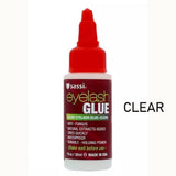 Sassi Eyelash Glue  CLEAR False Eyelashes Waterproof Anti Fungal 1oz