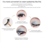 Eyelashes Tweezers Professional Eyelash Extension False Eyelash Applicator Tool Remover Clip Stainless Steel