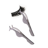 Eyelashes Tweezers Professional Eyelash Extension False Eyelash Applicator Tool Remover Clip Stainless Steel