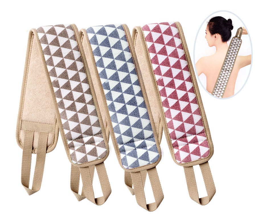 Double-Sided Cloth Back Shower