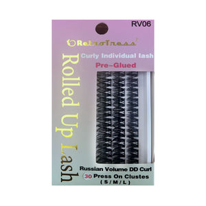 RetroTress Curly Individual Rolled Up Lash Pre Glued (20 Styles)