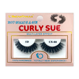 RetroTress Curly Sue Hot  Roller Eyelashes HAND MADE  Bulk Variety Mixed Dramatic Long Soft Fluffy Wispy Bold Big False Eyelashes Makeup