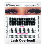 ALL IN ONE KIT -DD CURL TOP LASH CLUSTERS +SPIKES + BOTTOM LASH  CLUSTERS 3 IN ONE BOX