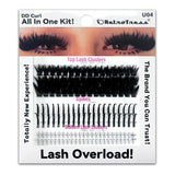 ALL IN ONE KIT -DD CURL TOP LASH CLUSTERS +SPIKES + BOTTOM LASH  CLUSTERS 3 IN ONE BOX