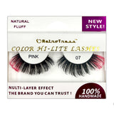 RetroTress  COLOR HI LITE LASHES-PINK Party Special Eyelashes