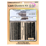 DIY Retrotress Lash Extension Mix styles Lash Clusters Individual Explosive eyelashes with Bond&Seal Remover Tweezers