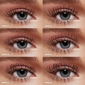 i•ENVY Lash Clusters,12+14mm (Fishtail) Micro-Root Eyelash Extension, Pro-Grade Customizable Individual Cluster Lashes Kit, Easy To Apply, Lightweight, Tapered-End Natural False Lashes