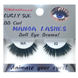 RETROTRESS CURLY SUE MANGA  EYE LASHES DOLL EYE ANIMATE YOUR EYES !