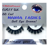 RETROTRESS CURLY SUE MANGA  EYE LASHES DOLL EYE ANIMATE YOUR EYES !