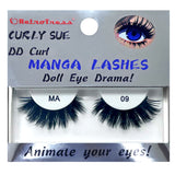 RETROTRESS CURLY SUE MANGA  EYE LASHES DOLL EYE ANIMATE YOUR EYES !