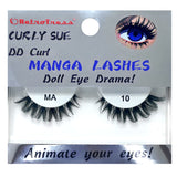 RETROTRESS CURLY SUE MANGA  EYE LASHES DOLL EYE ANIMATE YOUR EYES !
