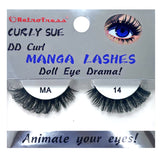 RETROTRESS CURLY SUE MANGA  EYE LASHES DOLL EYE ANIMATE YOUR EYES !