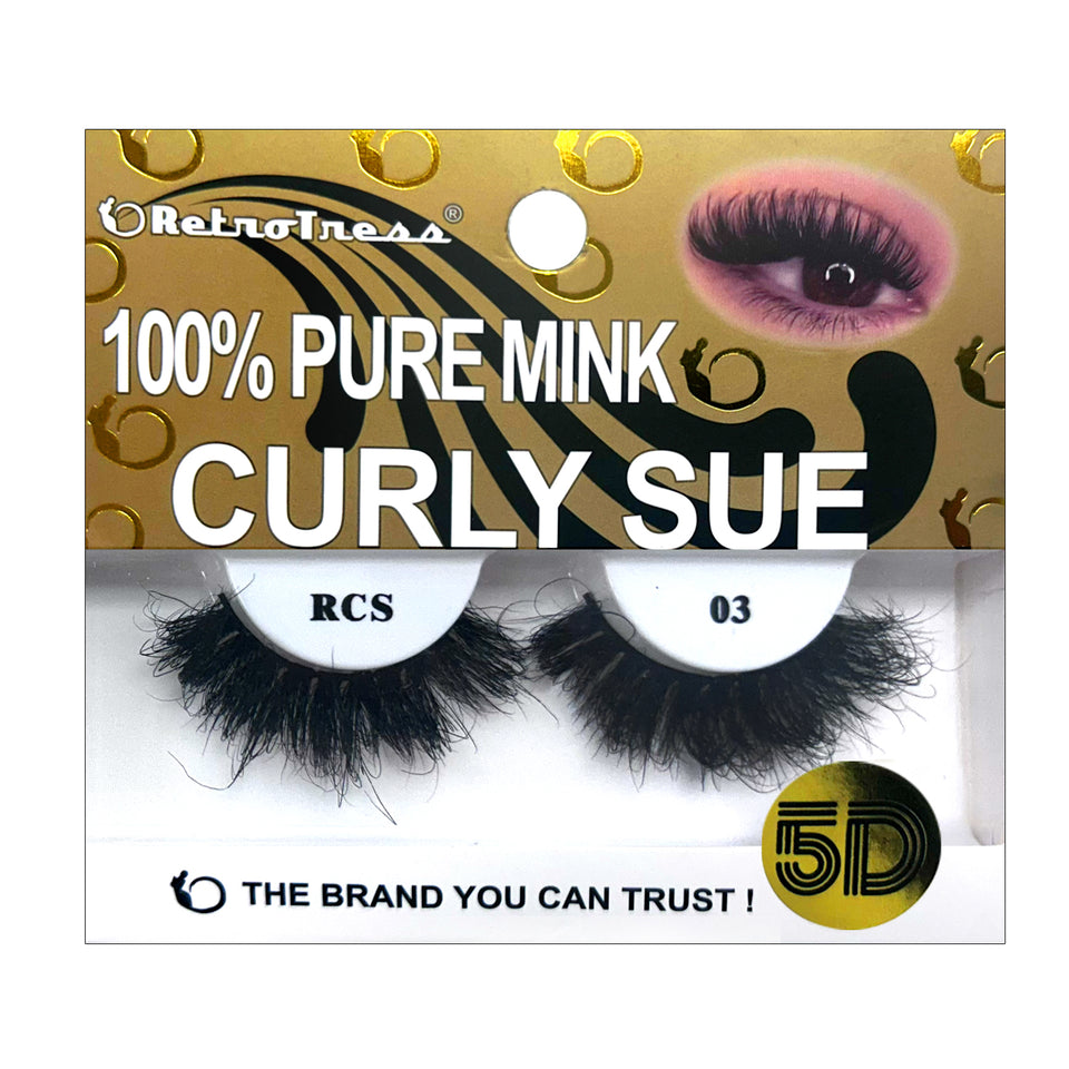 RetroTress  100% PURE MINK CURLY SUE - RCS