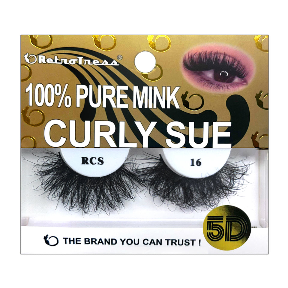RetroTress  100% PURE MINK CURLY SUE - RCS