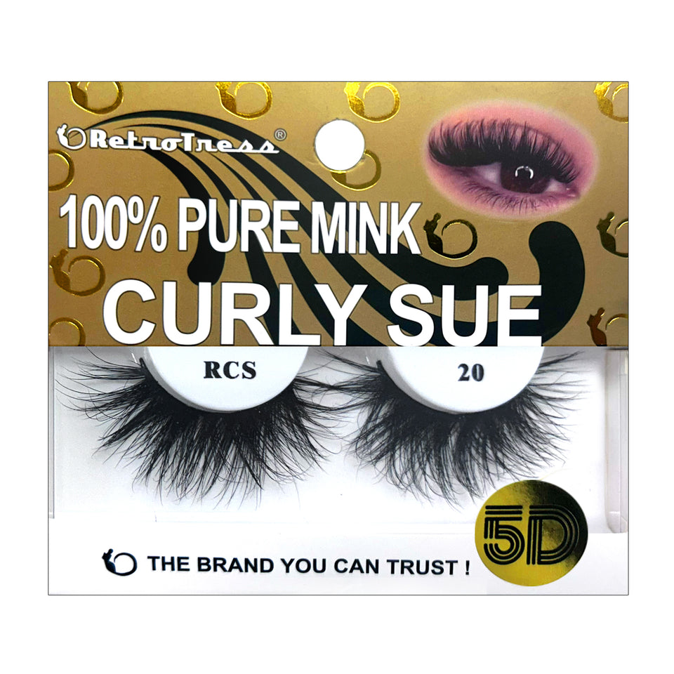 RetroTress  100% PURE MINK CURLY SUE - RCS
