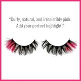 RetroTress  COLOR HI LITE LASHES-PINK Party Special Eyelashes