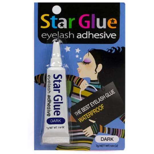 Star Glue Waterproof Eyelash Adhesive /Glue Eyelash Glue Liner/ Clear For Eye Shadow Mascara And Eyeliner Made in Korea- K beauty-