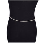 StoneFans Sequins Belly Waist Chain Body Jewelry Women Sexy Bikini Beach Body Chain Vintage Paillette Charm Body Chain Jewelry