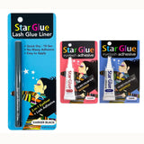 Star Glue Waterproof Eyelash Adhesive /Glue Eyelash Glue Liner/ Clear For Eye Shadow Mascara And Eyeliner Made in Korea- K beauty-