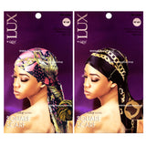 LUX by Qfitt  LUXURY SILKY SATIN SQUARE SCARF 36"x36" #7081