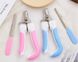 Pets Dog and Cat Nail Clippers - Nail File for Small Medium Large Pets - with Safety Guard to Avoid Over Cutting Toenail