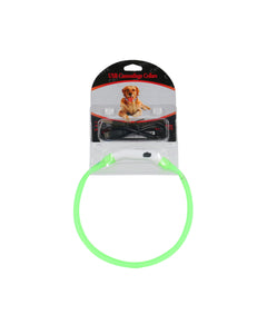LED Dog Collar, USB Rechargeable ,for Night Safety