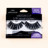 RetroTress 5D Mink Eyelashes Bulk Variety Mixed Dramatic Long Soft Fluffy Wispy Bold Big False Eyelashes Makeup