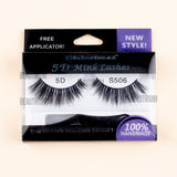 RetroTress 5D Mink Eyelashes Bulk Variety Mixed Dramatic Long Soft Fluffy Wispy Bold Big False Eyelashes Makeup