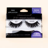 RetroTress 5D Mink Eyelashes Bulk Variety Mixed Dramatic Long Soft Fluffy Wispy Bold Big False Eyelashes Makeup