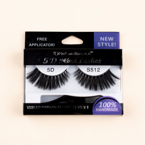 RetroTress 5D Mink Eyelashes Bulk Variety Mixed Dramatic Long Soft Fluffy Wispy Bold Big False Eyelashes Makeup