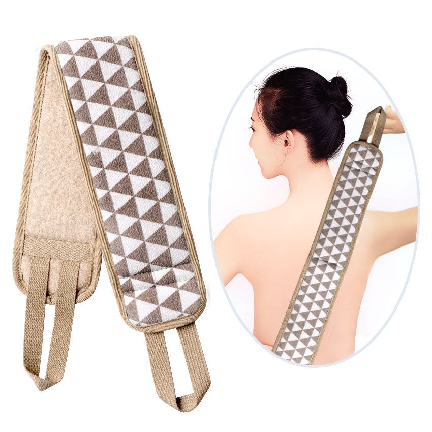 Double-Sided Cloth Back Shower